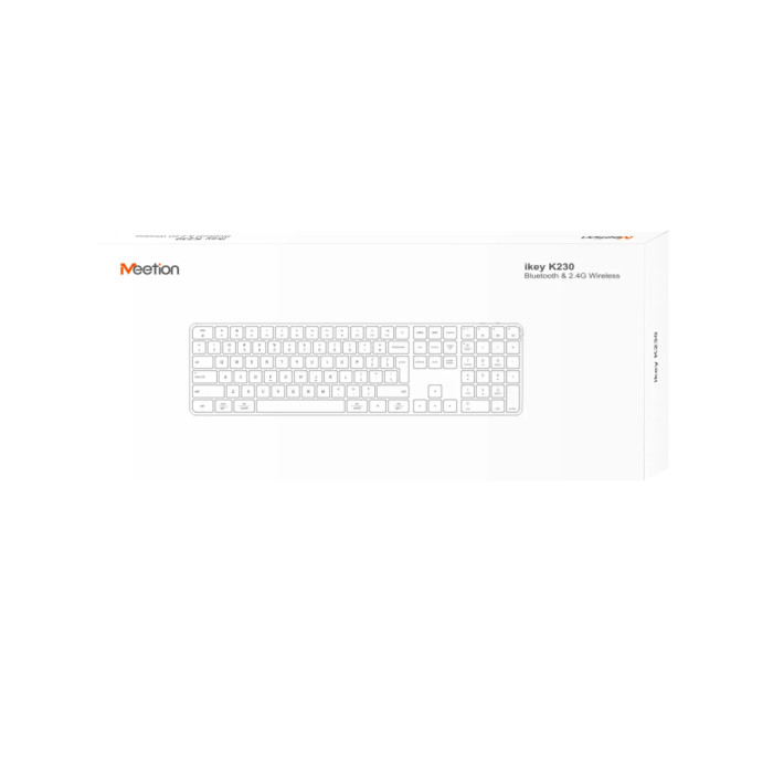 Клавіатура Meetion K230 Bluetooth/Wireless Black (MT-K230MW-A-RUA)