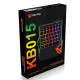 Клавіатура Meetion KB015 USB Black/Orange (MT-KB015-A)