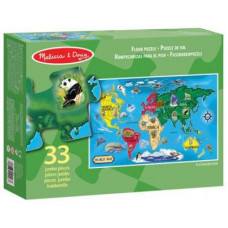 Пазл Melissa&Doug Карта Мира 33 элемента (MD10446)