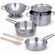 Ігровий набір Melissa&Doug Pots & Pans Set посуда из нержавеющей стали (MD14265)