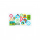 Дитячий килимок Melissa&Doug Мапа світу (MD15194)