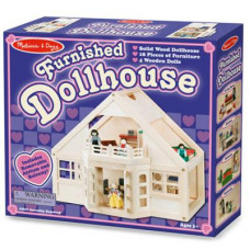 Ігровий набір Melissa&Doug Меблированный Деревянный Домик (MD795)