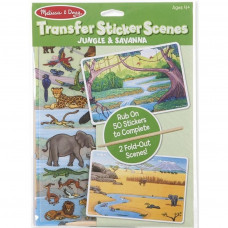 Набір для творчості Melissa&Doug Перевідні наліпки Джунглі і Саванна (MD9532)