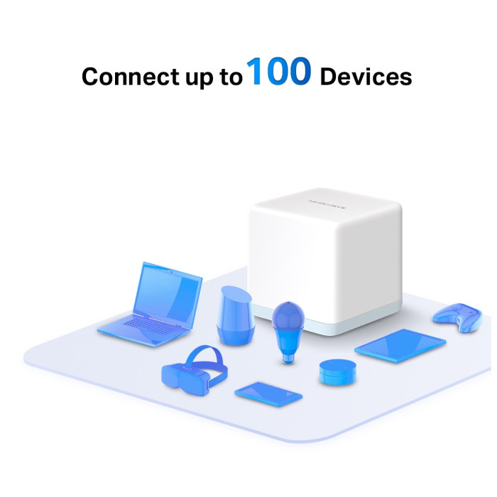 Точка доступу Wi-Fi Mercusys HALO-H30-2-PACK