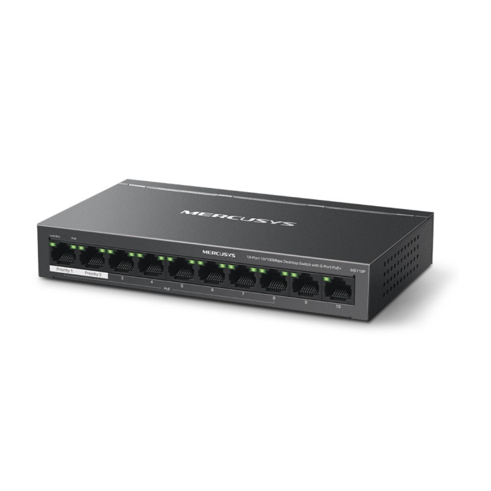 Комутатор мережевий Mercusys MS110P