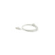 Патч-корд 1м FTP cat.5e, CU, RJ45, grey Merlion (PCM-CU-5E/1G)