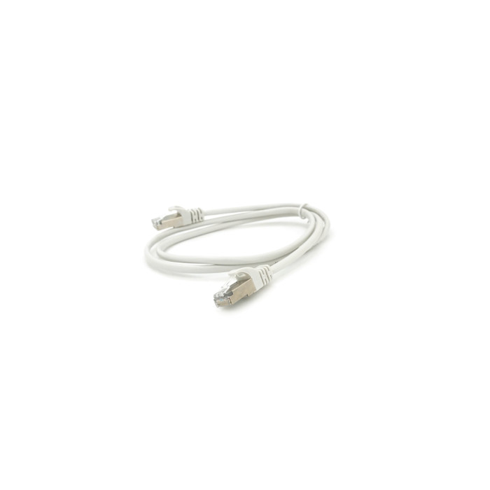 Патч-корд 1м FTP cat.5e, CU, RJ45, grey Merlion (PCM-CU-5E/1G)
