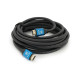 Кабель мультимедійний HDMI M to HDMI M 5.0m V2.0 4Kx2K black Merlion (YT-HDMI(M)/(M)4KV2.0-5.0m/19119)