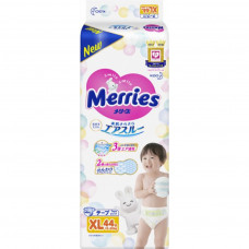 Підгузок Merries для дітей XL 12-20 кг 44 шт (543933)