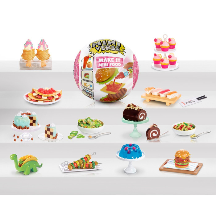 Ігровий набір MGA's Miniverse серії Mini Food 3 - Створи вечерю (505419)