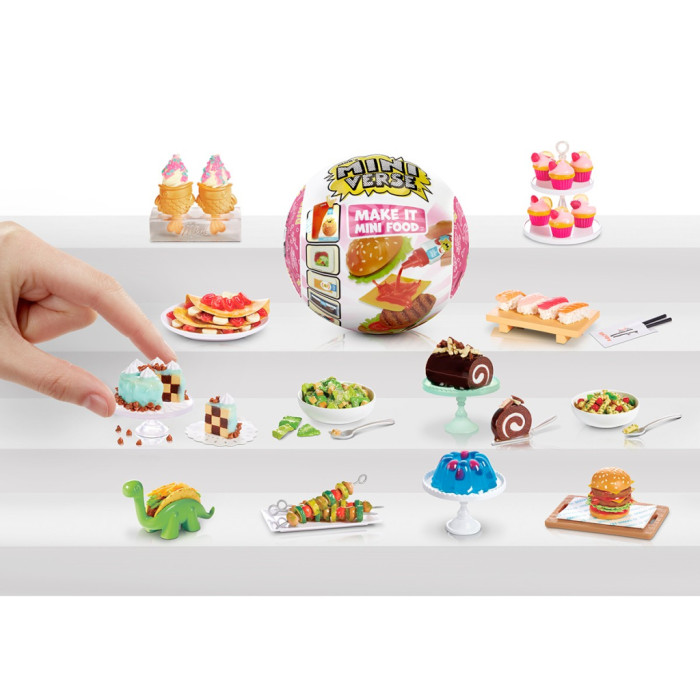 Ігровий набір MGA's Miniverse серії Mini Food 3 - Створи вечерю (505419)