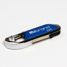 USB флеш накопичувач Mibrand 32GB Aligator Blue USB 2.0 (MI2.0/AL32U7U)