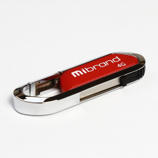 USB флеш накопичувач Mibrand 4GB Aligator Red USB 2.0 (MI2.0/AL4U7DR)