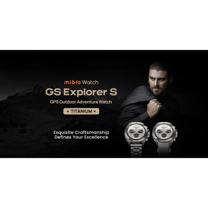 Смарт-годинник Mibro GS Explorer S 48mm Titan XPAW023FT (XPAW023FT)