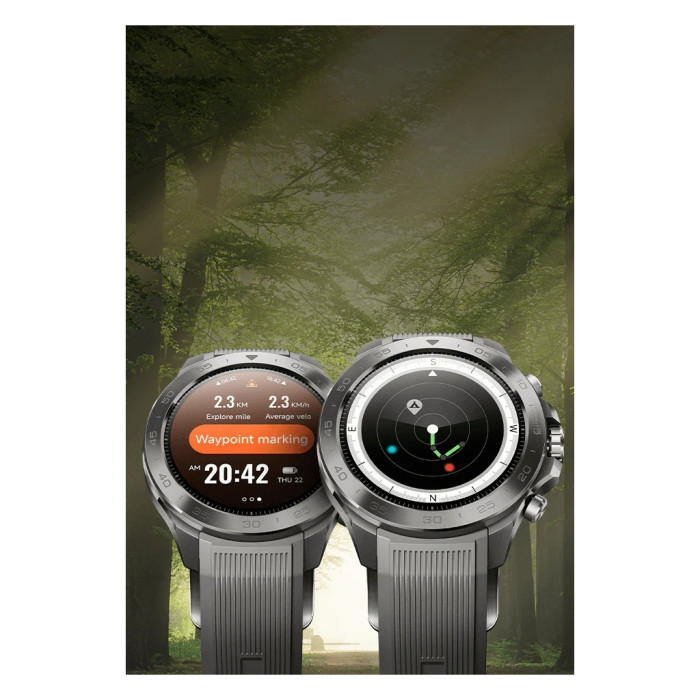 Смарт-годинник Mibro GS Explorer S 48mm Titan-Silicone XPAW023TS (XPAW023TS)