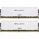 Модуль пам'яті для комп'ютера DDR4 32GB (2x16GB) 3000 MHz Ballistix White Micron (BL2K16G30C15U4W)