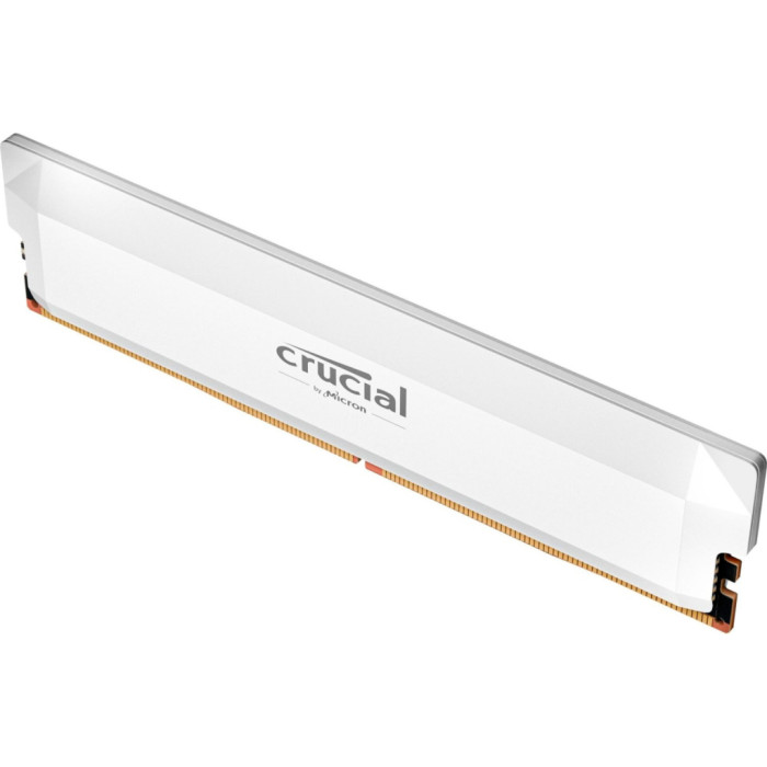Модуль пам'яті для комп'ютера DDR5 16GB 6400 MHz Pro Overclocking White Micron (CP16G64C38U5W)