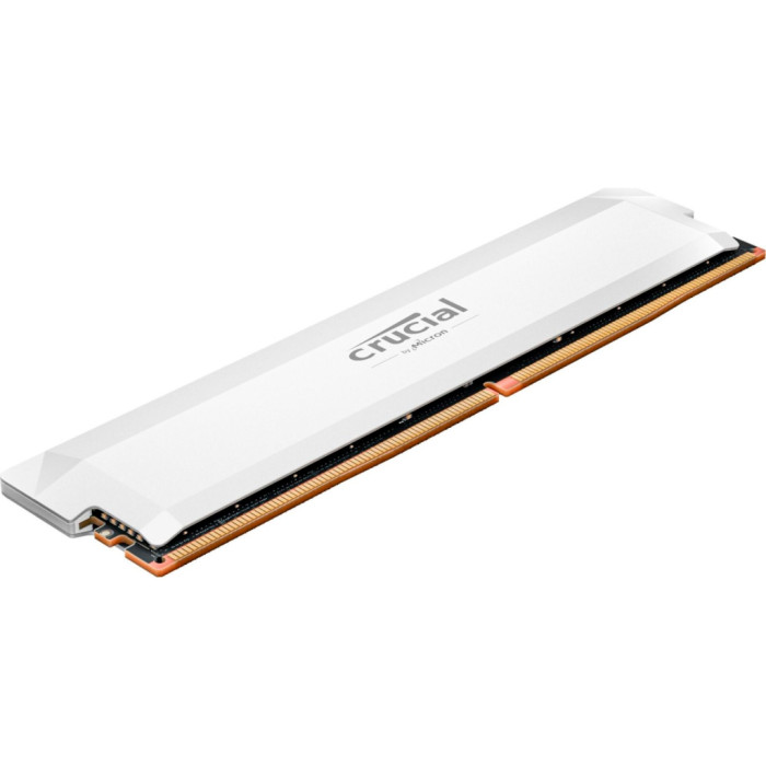 Модуль пам'яті для комп'ютера DDR5 16GB 6400 MHz Pro Overclocking White Micron (CP16G64C38U5W)