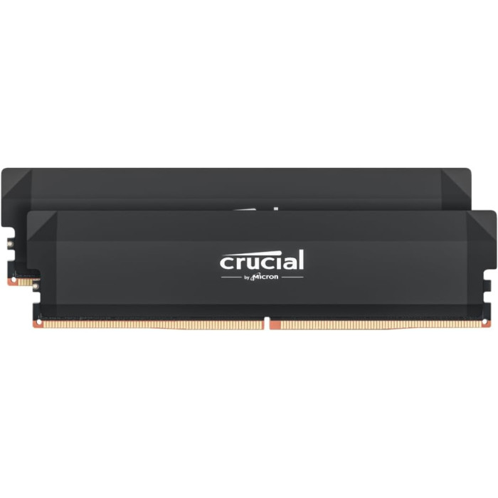 Модуль пам'яті для комп'ютера DDR5 64GB (2x32GB) 6400 MHz Pro Overclocking Black Micron (CP2K32G60C40U5B)