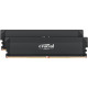 Модуль пам'яті для комп'ютера DDR5 64GB (2x32GB) 6400 MHz Pro Overclocking Black Micron (CP2K32G60C40U5B)