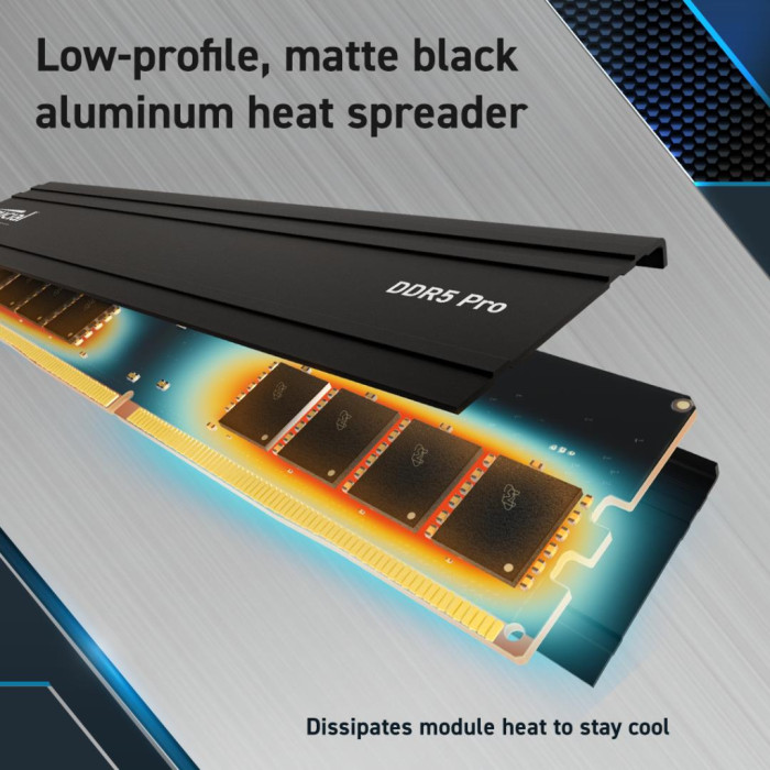 Модуль пам'яті для комп'ютера DDR5 48GB 5600 MHz Pro Micron (CP48G56C46U5T)