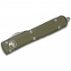 Ніж Microtech Ultratech Drop Point Stonewash OD Green (121-10OD)