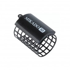 Годівниця Mikado Feeder Round 32х44 мм 60 г Black (AMKZ-03-60-B)