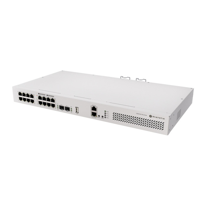 Комутатор мережевий Mikrotik CRS418-8P-8G-2S+RM