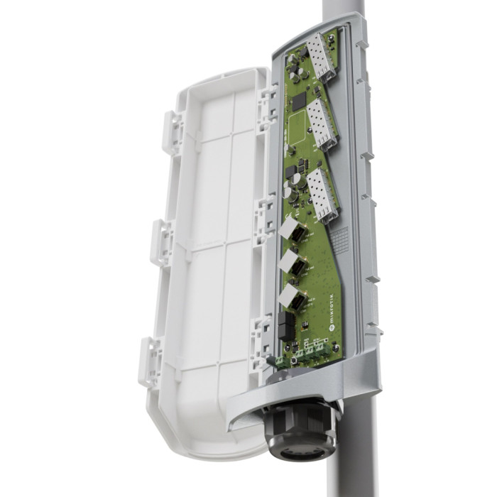 Комутатор мережевий Mikrotik CSS606-1G-2GI-3S+OUT