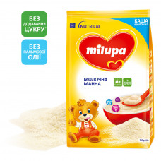 Дитяча каша Milupa Манна молочна 210 г (5900852930096)