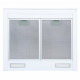 Витяжка кухонна Minola DKS 6754 WH 1100 LED GLASS