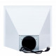 Витяжка кухонна Minola DKS 6754 WH 1100 LED GLASS
