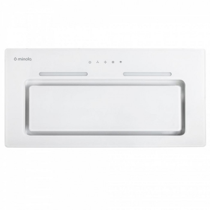 Витяжка кухонна Minola HBI 6673 WH GLASS 1000 LED Line