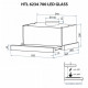 Витяжка кухонна Minola HTL 6234 BL 700 LED GLASS