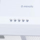 Витяжка кухонна Minola Slim T 6712 WH 1100 LED