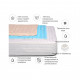 Наматрацник MirSon Royal Pearl Waterproof Aloe Vera 304/3 20 (2200000354006)