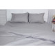 Постільна білизна MirSon Бязь Premium Light Gray 143х210х2 (2200000950734)
