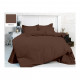 Простирадло MirSon Бязь Premium 19-1217 Chocolate Perla 150х220 см (2200000953858)