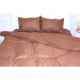 Простирадло MirSon Бязь Premium 19-1217 Chocolate Perla 150х220 см (2200000953858)