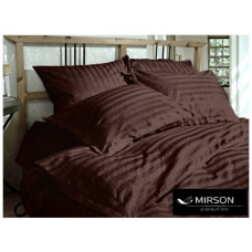 Постільна білизна MirSon Сатин Premium-страйп Lorenzo 160х220 (2200001478954)