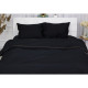 Постільна білизна MirSon Сатин Premium Corner Black Pearl 160x220 (2200001484344)