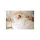 Постільна білизна MirSon Сатин Premium Corner Moko White 143x210x2 (2200001484528)