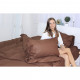 Постільна білизна MirSon Бязь Premium 19-1217 Chocolate perla 2х160х220 (2200001709072)