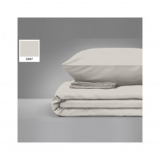 Постільна білизна MirSon Бязь Premium 16-5703 Light Gray 2х160х220 (2200001709591)