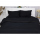 Постільна білизна MirSon Сатин Premium Corner Black Pearl 2х160х220 (2200001717640)