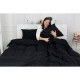 Постільна білизна MirSon Сатин Premium 0055 Black Pearl 2х160х220 (2200001717855)