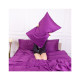 Постільна білизна MirSon Сатин 0846 Lilac 220х240 King Size (2200002025867)