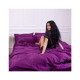 Постільна білизна MirSon Сатин 0846 Lilac 220х240 King Size (2200002025867)