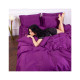 Постільна білизна MirSon Сатин 0846 Lilac 220х240 King Size (2200002025867)