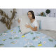 Постільна білизна MirSon Бязь Premium 17-0374 Flowers Євро (2200002668521)
